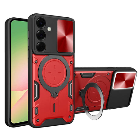 Husa de protectie Techsuit CamGuard Pro compatibil cu Samsung Galaxy A56 5G, Rosu