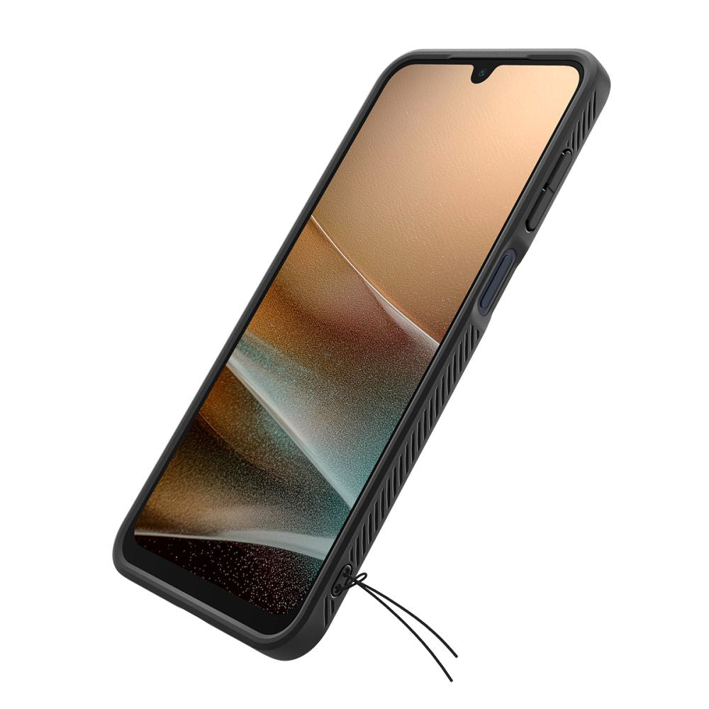 Husa de protectie Spigen Liquid Air (ACS09290) compatibil cu Samsung Galaxy A26 5G, Negru Mat