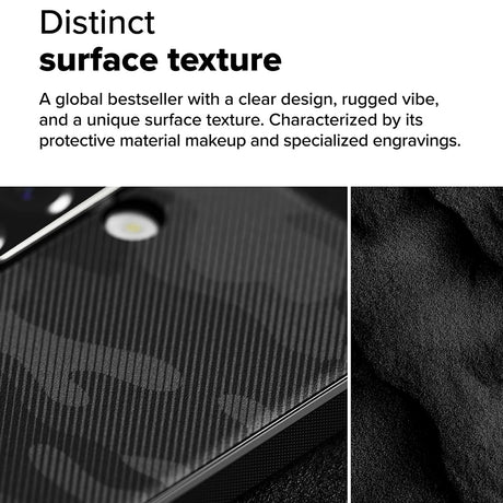 Husa de protectie Ringke Onyx Design compatibil cu Samsung Galaxy A36 5G / A56 5G, Camo Black
