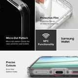Husa de protectie Ringke Fusion compatibil cu Samsung Galaxy A36 5G / A56 5G, Transparent