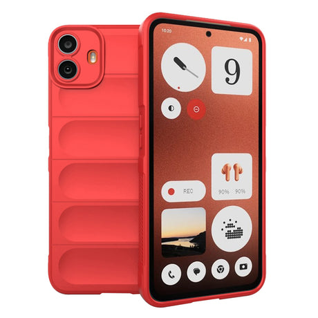 Husa de protectie Techsuit Magic Shield compatibil cu Nothing CMF Phone 1, Rosu