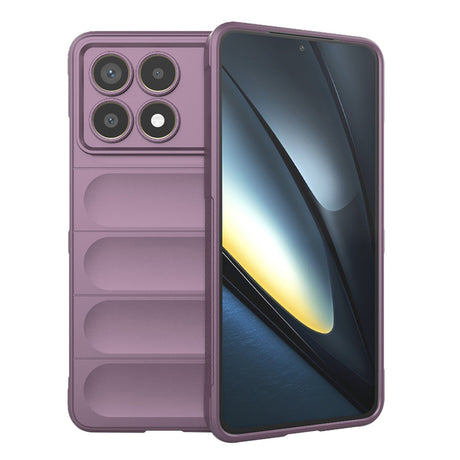 Husa de protectie Techsuit Magic Shield compatibil cu Xiaomi Poco F6 Pro, Mov