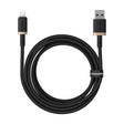Cablu Baseus Dura Series (P10377801U01-02), USB to Lightning, Fast Charging, 480Mbps, 2.4A, Nylon, 2m, Auriu / Black