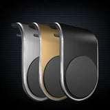 Suport Techsuit AirGrip (S7), Waterfall-Shaped, Magnetic Secure Grip for Air Vent, Clamp Grip, Negru / Silver