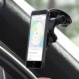 Suport Techsuit MagGrip (S6), for Dashboard, Magnetic Grip, 360° Rotation, Suction Cup, 2 Metal Plates, Negru /Red