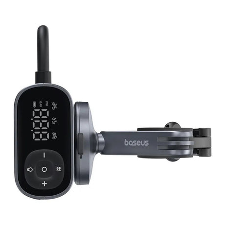 Gadget Baseus Bike Compressor PrimeTrip Series (C11169000121-00), Portable, Pressure Display, 1750mAh, 150psi, Ultra Fast, Negru