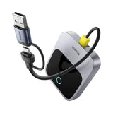 Gadget Baseus CarPlay Adapter Safe Journey Series (C10745100813-00), with USB-C to USB Cable, Bluetooth 5.0, Voice Control, Gri