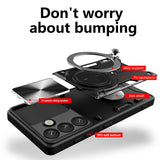 Husa de protectie Techsuit CamGuard Pro compatibil cu Samsung Galaxy S25 Edge, Albastru