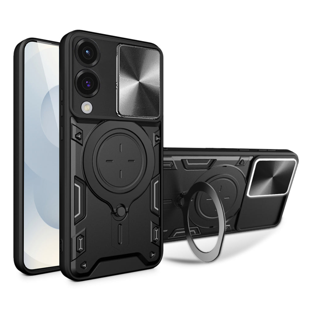 Husa de protectie Techsuit CamGuard Pro compatibil cu Samsung Galaxy S25 Edge, Negru