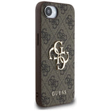 Husa de protectie Guess Hardcase 4G Big Logo (GUHCPSE44GMGBR) compatibil cu iPhone 16e / iPhone 17e, Maro