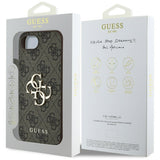 Husa de protectie Guess Hardcase 4G Big Logo (GUHCPSE44GMGGR) compatibil cu iPhone 16e / iPhone 17e, Negru