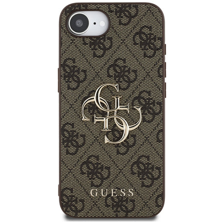 Husa de protectie Guess Hardcase 4G Big Logo (GUHCPSE44GMGGR) compatibil cu iPhone 16e / iPhone 17e, Negru