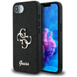 Husa de protectie Guess Glitter Fixed Big 4G (GUHCPSE4HG4SGK) compatibil cu iPhone 16e / iPhone 17e, Negru