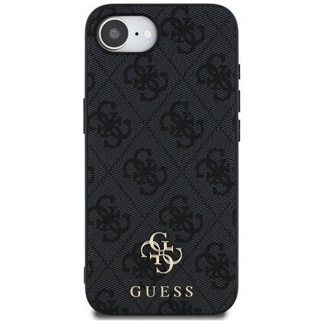 Husa de protectie Guess Hardcase 4G Classic MagSafe (GUHMPSE4P4SM4MK) compatibil cu iPhone 16e / iPhone 17e, Negru