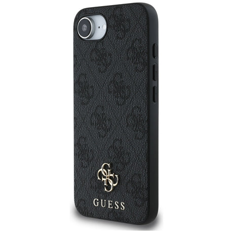 Husa de protectie Guess Hardcase 4G Classic MagSafe (GUHMPSE4P4SM4MK) compatibil cu iPhone 16e / iPhone 17e, Negru