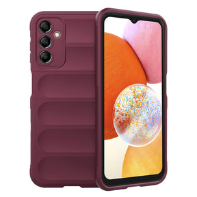 Husa de protectie Techsuit Magic Shield compatibil cu Samsung Galaxy A14 4G / A14 5G, Bordo