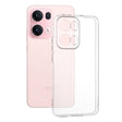 Husa de protectie Techsuit Clear Silicone compatibil cu Oppo Reno13 Pro, Transparent