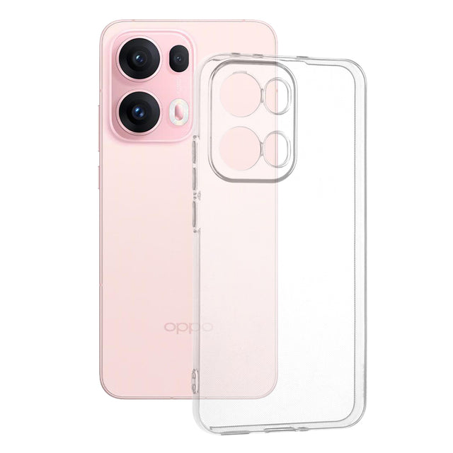 Husa de protectie Techsuit Clear Silicone compatibil cu Oppo Reno13 Pro, Transparent