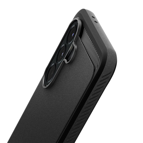 Spigen Rugged Armor fekete tok Samsung Galaxy A56 5G készülékhez