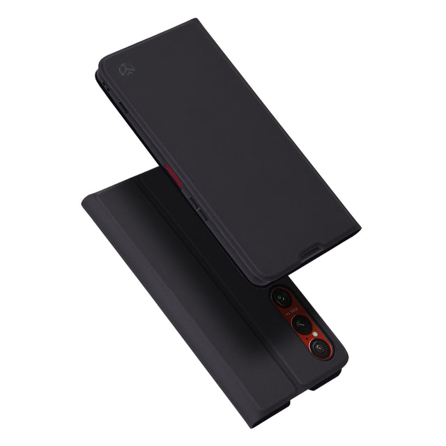 Husa de protectie Techsuit Magskin Book compatibil cu Sony Xperia 1 VI, Negru