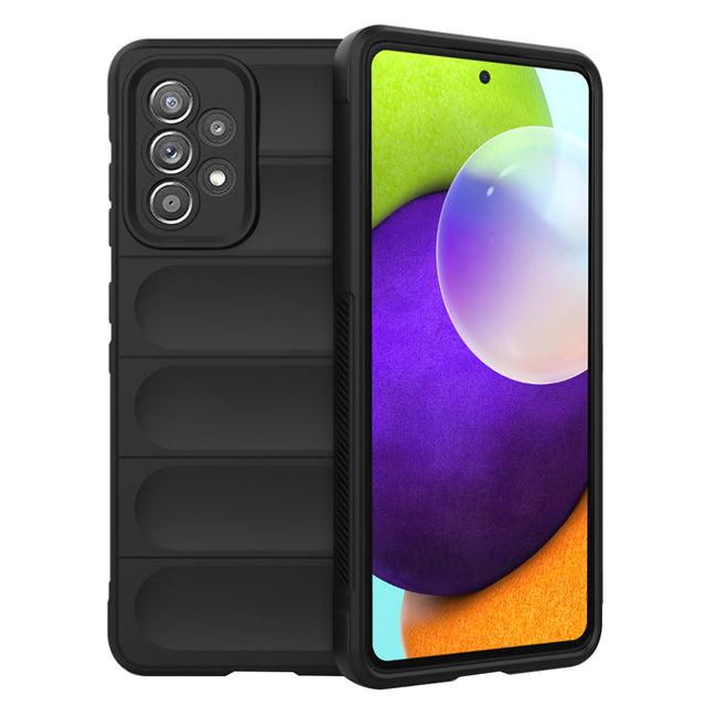 Husa de protectie Techsuit Magic Shield compatibil cu Samsung Galaxy A52 4G / A52 5G / A52s 5G, Negru
