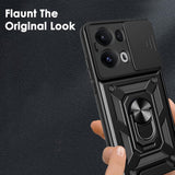 Husa de protectie Techsuit CamShield Series compatibil cu Oppo Reno13 Pro, Albastru
