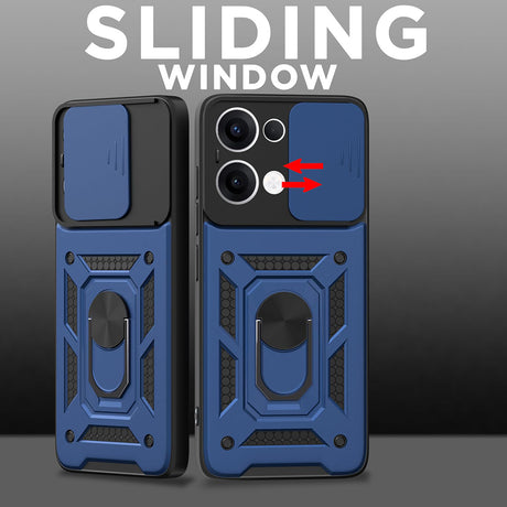 Husa de protectie Techsuit CamShield Series compatibil cu Oppo Reno13, Roz Auriu