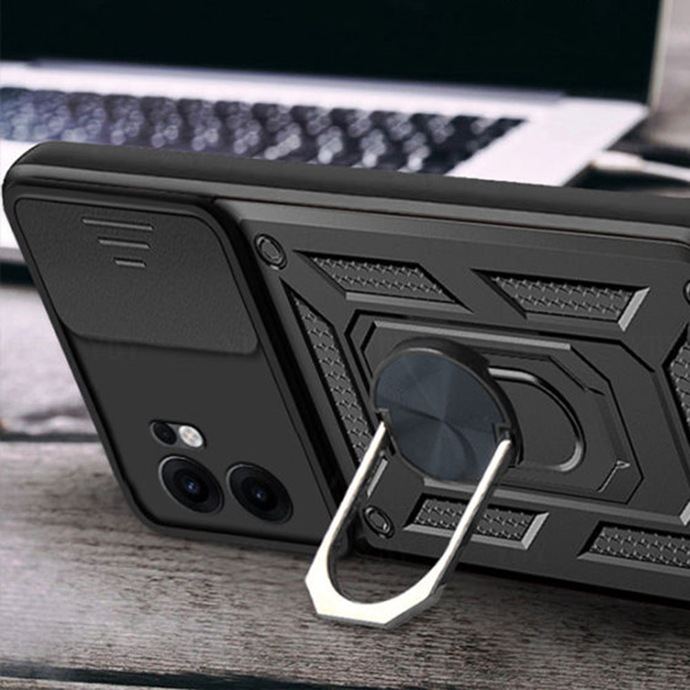 Husa de protectie Techsuit CamShield Series compatibil cu Oppo Reno13 F 4G / Reno13 F 5G / Reno13 FS 5G, Roz Auriu