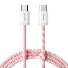 Cablu Baseus Dynamic 4 Series (P10381400411-00), Type-C, Fast Charge, 100W, 480Mbps, Smart Chip, 1m, Roz