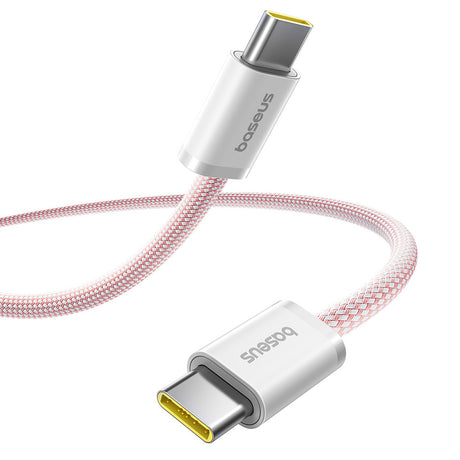 Cablu Baseus Dynamic 4 Series (P10381400411-00), Type-C, Fast Charge, 100W, 480Mbps, Smart Chip, 1m, Roz