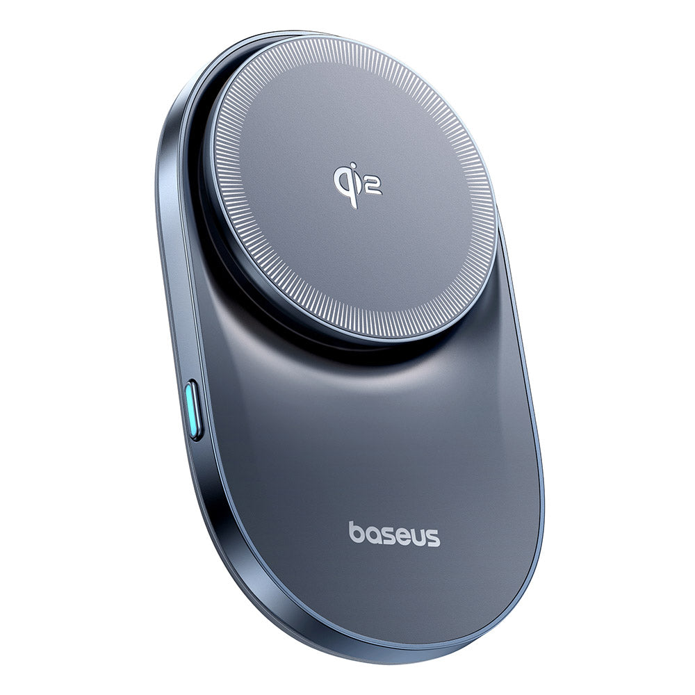 Suport Baseus Wireless PrimeTrip VC1 Pro (C40169009123-00), for Air Vent, Type-C, 15W, Qi2, with Cooling Fan, Negru