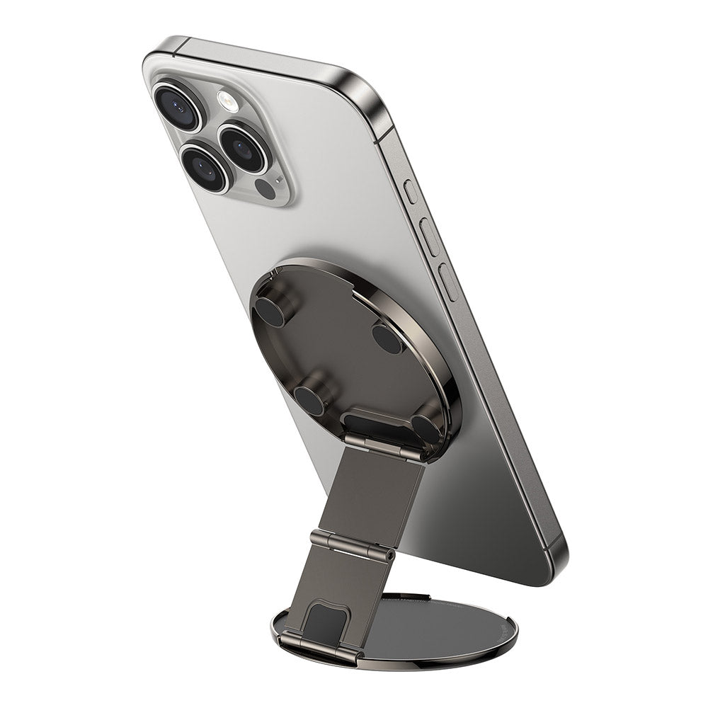 Suport Baseus PrimeTrip VX1 Versatile (C4016900C123-00), for Travel, Magnetic, Ultra-Thin, Foldable, Negru
