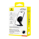 Suport Baseus PrimeTrip VX1 Versatile (C4016900C123-00), for Travel, Magnetic, Ultra-Thin, Foldable, Negru