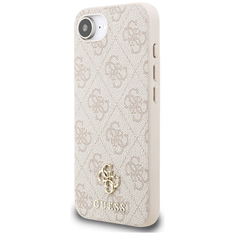 Husa de protectie Guess Hardcase 4G Classic MagSafe (GUHMPSE4P4SM4MP) compatibil cu iPhone 16e / iPhone 17e, Roz
