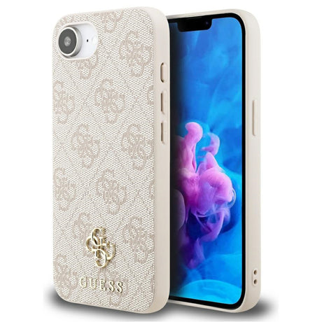 Husa de protectie Guess Hardcase 4G Classic MagSafe (GUHMPSE4P4SM4MP) compatibil cu iPhone 16e / iPhone 17e, Roz