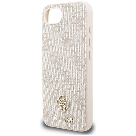 Husa de protectie Guess Hardcase 4G Classic MagSafe (GUHMPSE4P4SM4MP) compatibil cu iPhone 16e / iPhone 17e, Roz