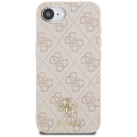 Husa de protectie Guess Hardcase 4G Classic MagSafe (GUHMPSE4P4SM4MP) compatibil cu iPhone 16e / iPhone 17e, Roz