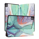 Husa de protectie tableta Techsuit FoldPro compatibil cu iPad Pro 13 (2024) / iPad Pro 13 (2025), Verde Time