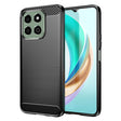 Husa de protectie Techsuit Carbon Silicone compatibil cu Honor X6b, Negru