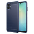 Husa de protectie Techsuit Carbon Silicone compatibil cu Samsung Galaxy A06, Albastru
