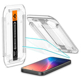 Folie de protectie Spigen (set de 2) Glas.tR EZ-FIT (AGL08938) compatibil cu Google Pixel 9a, Transparent