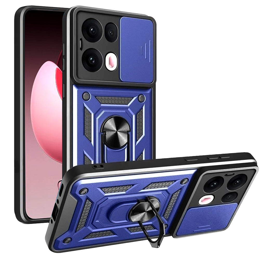 Husa de protectie Techsuit CamShield Series compatibil cu Oppo Reno13 Pro, Albastru