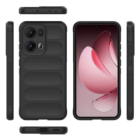 Husa de protectie Techsuit Magic Shield compatibil cu Oppo Reno13 Pro, Negru
