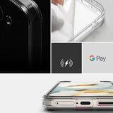 Husa de protectie Ringke Fusion compatibil cu Google Pixel 9a, Transparent Mat