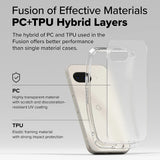 Husa de protectie Ringke Fusion compatibil cu Google Pixel 9a, Transparent Mat