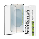 Folie de protectie Techsuit 111D Full Cover / Full Glue Glass compatibil cu Samsung Galaxy S25 Edge, Negru