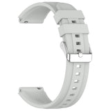 Curea smartwatch Techsuit Watchband 18mm (W075) compatibil cu Huawei Watch GT 4 (41mm)/W1/Honor Watch S1/Garmin Venu 2S/Vivoactive 4S, Gri