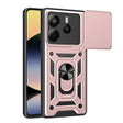 Husa de protectie Techsuit CamShield Series compatibil cu Xiaomi Redmi Note 14 4G (Regional), Roz Auriu