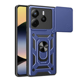 Husa de protectie Techsuit CamShield Series compatibil cu Xiaomi Redmi Note 14 4G (Standard), Albastru