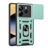 Husa de protectie Techsuit CamShield Series compatibil cu Xiaomi Redmi Note 14 4G (Standard), Verde